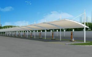 嘉兴膜结构停车棚