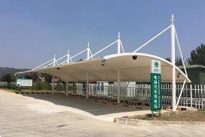 嘉兴膜结构停车棚